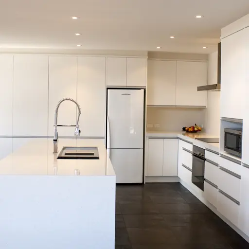 Melteca Kitchen With Long Aluminium Handles