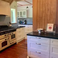 Painted Panelled Kitchen & Stone Tops