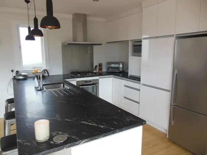 White Gloss Paint Finish