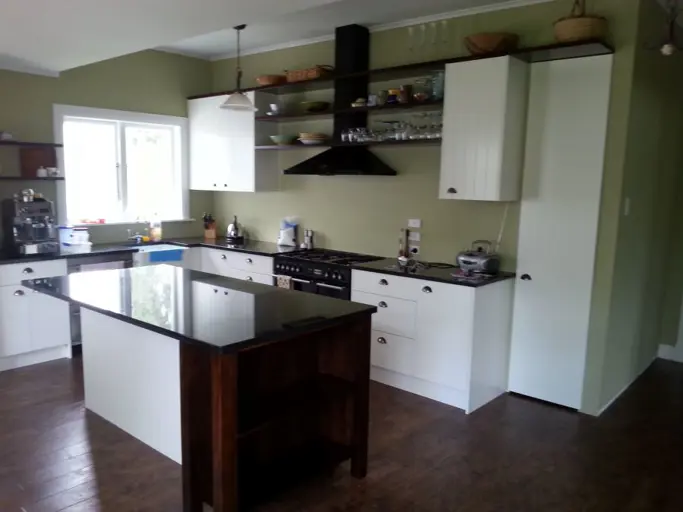 Painted TGV And Granite Tops